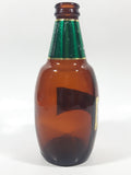 Vintage Carling Heidelberg Beer 6 1/2" Tall Amber Glass Beer Bottle