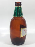 Vintage Carling Heidelberg Beer 6 1/2" Tall Amber Glass Beer Bottle