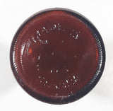 Vintage Lucky Lager Extra Dry Beer 9" Tall Amber Brown Glass Bottle