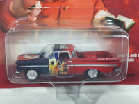 2003 Playing Mantis Johnny Lightning Coca-Cola Coke "For Santa" 1959 Chevy El Camino Dark Blue to Dark Red 1:64 Scale Die Cast Toy Car Vehicle New in Package