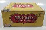 Vintage Trump Cigars Yellow Red White Cardboard Box