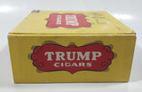 Vintage Trump Cigars Yellow Red White Cardboard Box