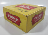 Vintage Trump Cigars Yellow Red White Cardboard Box