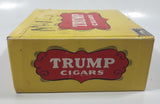 Vintage Trump Cigars Yellow Red White Cardboard Box
