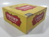 Vintage Trump Cigars Yellow Red White Cardboard Box