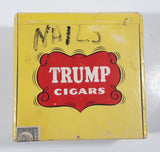 Vintage Trump Cigars Yellow Red White Cardboard Box