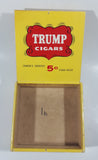 Vintage Trump Cigars Yellow Red White Cardboard Box