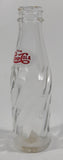 Vintage Drink Pepsi Cola Miniature 5" Tall Clear Glass Soda Pop Bottle Salt or Pepper Shaker No Lid and Single