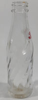 Vintage Drink Pepsi Cola Miniature 5" Tall Clear Glass Soda Pop Bottle Salt or Pepper Shaker No Lid and Single