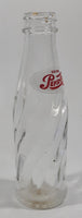 Vintage Drink Pepsi Cola Miniature 5" Tall Clear Glass Soda Pop Bottle Salt or Pepper Shaker No Lid and Single
