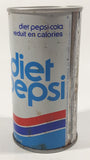 Vintage 1970s Diet Pepsi Calorie Reduced 4 5/8" Tall Metal Soda Pop Can