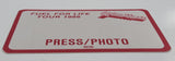 1986 Otto Judas Priest Fuel For Life Tour Press / Photo Sticker Satin Back Stage Pass