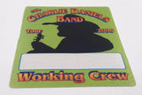 2006 The Charlie Daniels Band Tour 2006 Working Crew Sticker Satin Back Stage Pass