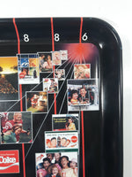 Vintage Coca Cola Enjoy Coke 1886 to 1986 100th Anniversary Metal Beverage Serving Tray
