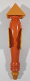 Pyramid Brewing Est. 1984 Apricot Ale Unfiltered Wheat Ale Orange 11 1/2" Long Wood Beer Pull Handle Tap