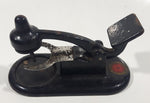Antique 1930 Theo Alteneder and Sons Black Metal Inkwell Tool Philadelphia