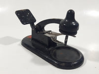 Antique 1930 Theo Alteneder and Sons Black Metal Inkwell Tool Philadelphia