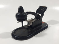 Antique 1930 Theo Alteneder and Sons Black Metal Inkwell Tool Philadelphia