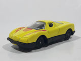 Greenbrier 9892 Sports Car Yellow Die Cast Toy Car Vehicle