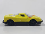Greenbrier 9892 Sports Car Yellow Die Cast Toy Car Vehicle