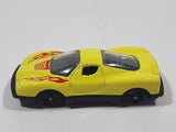 Greenbrier 9892 Sports Car Yellow Die Cast Toy Car Vehicle