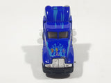 Pioneer Pro Engine DC-338 Kenworth T-600 Semi Tractor Truck Blue Die Cast Toy Car Vehicle