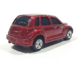 2000 Maisto Chrysler PT Cruiser Metalflake Dark Red Die Cast Toy Car Vehicle