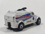 2001 Matchbox Police Robot Truck White Die Cast Toy Car Surveillance Vehicle