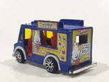 2009 Hot Wheels HW City Works Sweet Streets Good Humor Food Truck Metalflake Dark Blue Die Cast Toy Car Vehicle