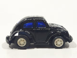 VW Volkswagen Beetle Bug 50 And Still Running Black Pull Back Die Cast Toy Car Vehicle