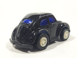 VW Volkswagen Beetle Bug 50 And Still Running Black Pull Back Die Cast Toy Car Vehicle
