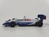 Fletcher-Barnhardt & White Honda Formula One Shell Motorola #10 White and Blue Die Cast Toy Race Car Vehicle