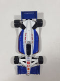 Fletcher-Barnhardt & White Honda Formula One Shell Motorola #10 White and Blue Die Cast Toy Race Car Vehicle