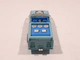 1990 Hot Wheels New Castings Mini Truck Turquoise Light Blue Die Cast Toy Car Vehicle