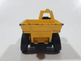 Vintage 1976 Matchbox Lesney Superfast Site Dumper Truck Yellow No. 26 Die Cast Toy Car Construction Equipment Machinery Vehicle - Made in England