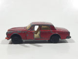 Vintage 1979 Lesney Matchbox Superfast No. 39 Rolls Royce Silver Shadow II Dark Red Die Cast Toy Car Vehicle with Opening Doors