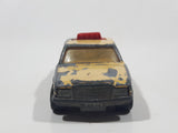 Vintage 1979 Lesney Matchbox Superfast No. 56 Mercedes 450 SEL Taxi Cab Sand Yellow Tan Die Cast Toy Car Vehicle with Opening Doors Made in England