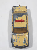 Vintage 1979 Lesney Matchbox Superfast No. 56 Mercedes 450 SEL Taxi Cab Sand Yellow Tan Die Cast Toy Car Vehicle with Opening Doors Made in England