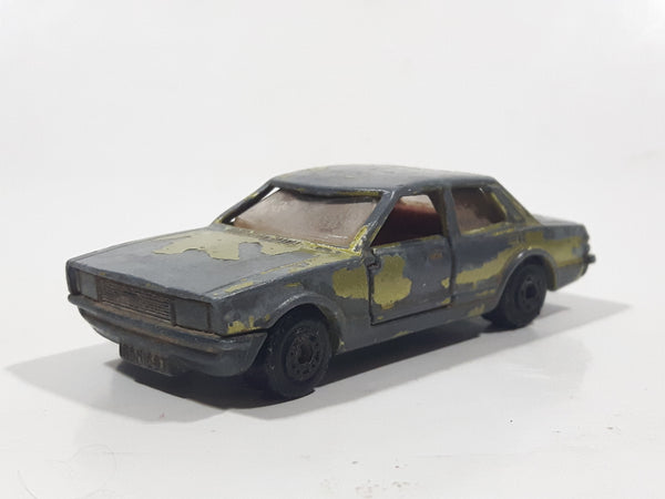 Vintage 1979 Lesney Matchbox Superfast No. 55 Ford Cortina Lime Green Die Cast Toy Car Vehicle with Opening Doors