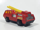 Vintage 1975 Lesney Matchbox Superfast No. 22 Blaze Buster Fire Ladder Truck Die Cast Toy Car Fire Fighting Rescue Emergency Vehicle Made in England