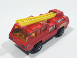 Vintage 1975 Lesney Matchbox Superfast No. 22 Blaze Buster Fire Ladder Truck Die Cast Toy Car Fire Fighting Rescue Emergency Vehicle Made in England