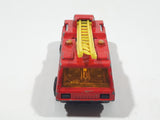 Vintage 1975 Lesney Matchbox Superfast No. 22 Blaze Buster Fire Ladder Truck Die Cast Toy Car Fire Fighting Rescue Emergency Vehicle Made in England