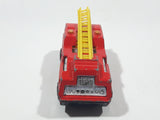 Vintage 1975 Lesney Matchbox Superfast No. 22 Blaze Buster Fire Ladder Truck Die Cast Toy Car Fire Fighting Rescue Emergency Vehicle Made in England