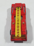 Vintage 1975 Lesney Matchbox Superfast No. 22 Blaze Buster Fire Ladder Truck Die Cast Toy Car Fire Fighting Rescue Emergency Vehicle Made in England