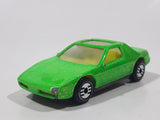 1992 Hot Wheels The Hot Ones Pontiac Fiero 2M4 Bright Green with Glitter Die Cast Toy Sports Car Vehicle