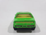 1992 Hot Wheels The Hot Ones Pontiac Fiero 2M4 Bright Green with Glitter Die Cast Toy Sports Car Vehicle