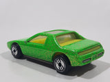 1992 Hot Wheels The Hot Ones Pontiac Fiero 2M4 Bright Green with Glitter Die Cast Toy Sports Car Vehicle