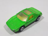 1992 Hot Wheels The Hot Ones Pontiac Fiero 2M4 Bright Green with Glitter Die Cast Toy Sports Car Vehicle
