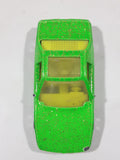 1992 Hot Wheels The Hot Ones Pontiac Fiero 2M4 Bright Green with Glitter Die Cast Toy Sports Car Vehicle