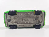 1992 Hot Wheels The Hot Ones Pontiac Fiero 2M4 Bright Green with Glitter Die Cast Toy Sports Car Vehicle